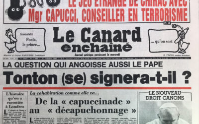 N° 3440 du Canard Enchaîné –  1 Octobre 1986