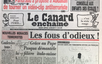 N° 3441 du Canard Enchaîné –  8 Octobre 1986