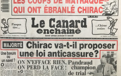 N° 3450 du Canard Enchaîné –  10 Décembre 1986