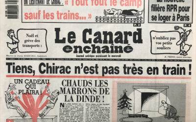 N° 3452 du Canard Enchaîné –  24 Décembre 1986