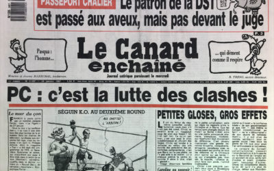 N° 3457 du Canard Enchaîné –  28 Janvier 1987