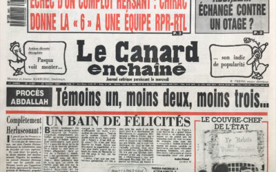 N° 3461 du Canard Enchaîné –  25 Février 1987