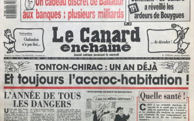 N° 3464 du Canard Enchaîné –  18 Mars 1987