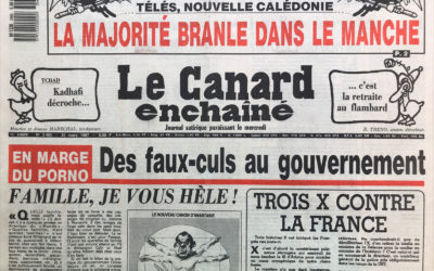 N° 3465 du Canard Enchaîné –  25 Mars 1987