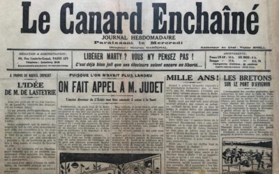 N° 347 du Canard Enchaîné –  21 Février 1923