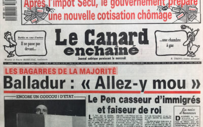 N° 3471 du Canard Enchaîné –  6 Mai 1987