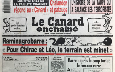 N° 3475 du Canard Enchaîné –  3 Juin 1987
