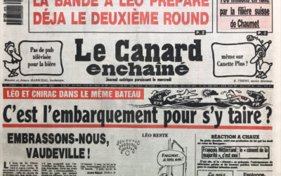 N° 3476 du Canard Enchaîné –  10 Juin 1987
