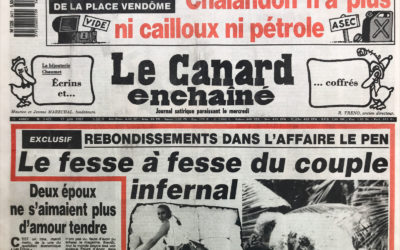 N° 3477 du Canard Enchaîné –  17 Juin 1987