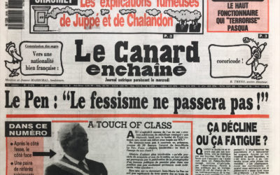 N° 3478 du Canard Enchaîné –  24 Juin 1987