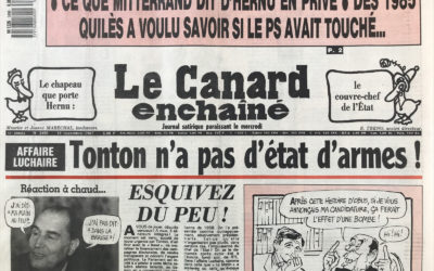 N° 3499 du Canard Enchaîné –  18 Novembre 1987