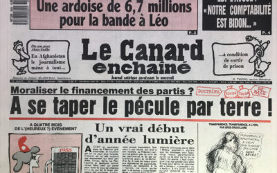 N° 3506 du Canard Enchaîné –  6 Janvier 1988