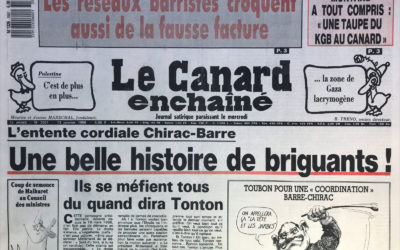 N° 3507 du Canard Enchaîné –  13 Janvier 1988