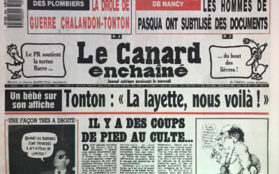 N° 3509 du Canard Enchaîné –  27 Janvier 1988