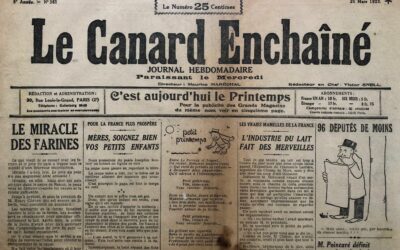 N° 351 du Canard Enchaîné –  21 Mars 1923