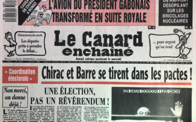 N° 3510 du Canard Enchaîné –  3 Février 1988