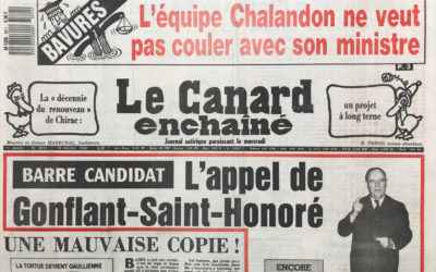 N° 3511 du Canard Enchaîné –  10 Février 1988