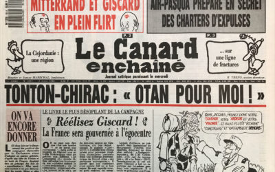 N° 3514 du Canard Enchaîné –  2 Mars 1988
