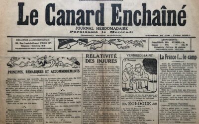 N° 352 du Canard Enchaîné –  28 Mars 1923
