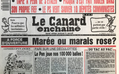 N° 3527 du Canard Enchaîné –  1 Juin 1988