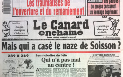 N° 3532 du Canard Enchaîné –  6 Juillet 1988