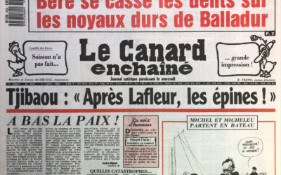 N° 3535 du Canard Enchaîné –  27 Juillet 1988