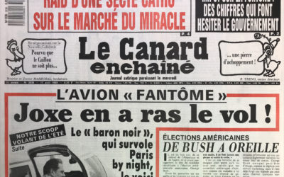 N° 3538 du Canard Enchaîné –  17 Août 1988