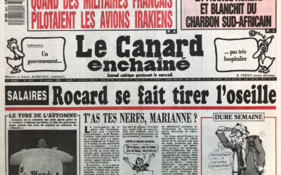 N° 3547 du Canard Enchaîné –  19 Octobre 1988