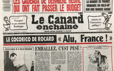 N° 3552 du Canard Enchaîné –  23 Novembre 1988