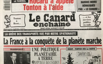 N° 3553 du Canard Enchaîné –  30 Novembre 1988