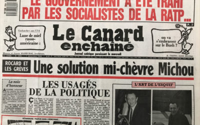 N° 3554 du Canard Enchaîné –  7 Décembre 1988