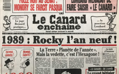 N° 3557 du Canard Enchaîné –  28 Décembre 1988