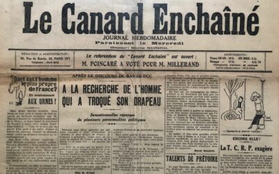 N° 357 du Canard Enchaîné –  2 Mai 1923