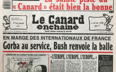 N° 3579 du Canard Enchaîné –  31 Mai 1989