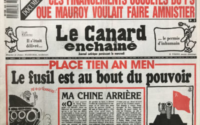 N° 3580 du Canard Enchaîné –  7 Juin 1989