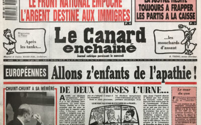 N° 3581 du Canard Enchaîné –  14 Juin 1989