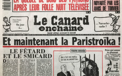 N° 3584 du Canard Enchaîné –  5 Juillet 1989