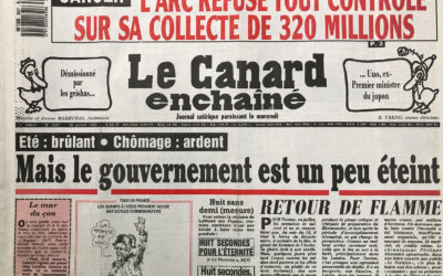 N° 3587 du Canard Enchaîné –  26 Juillet 1989