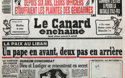 N° 3590 du Canard Enchaîné –  16 Août 1989