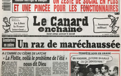 N° 3591 du Canard Enchaîné –  23 Août 1989