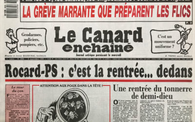 N° 3593 du Canard Enchaîné –  6 Septembre 1989