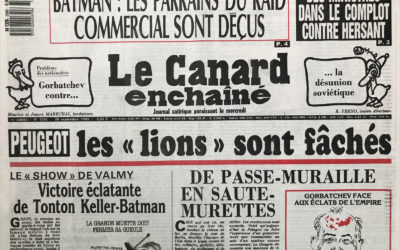 N° 3595 du Canard Enchaîné –  20 Septembre 1989