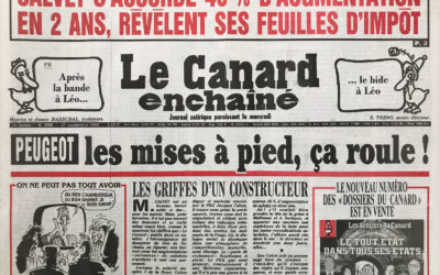 N° 3596 du Canard Enchaîné –  27 Septembre 1989