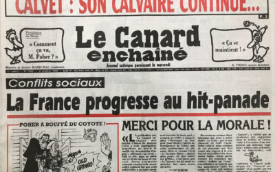 N° 3597 du Canard Enchaîné –  4 Octobre 1989