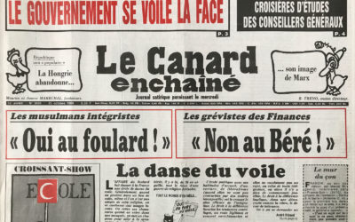 N° 3600 du Canard Enchaîné –  25 Octobre 1989