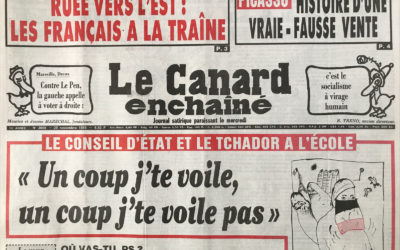 N° 3605 du Canard Enchaîné –  29 Novembre 1989