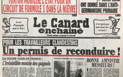 N° 3607 du Canard Enchaîné –  13 Décembre 1989