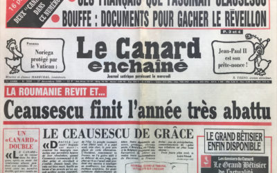 N° 3609 du Canard Enchaîné –  27 Décembre 1989