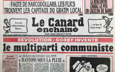 N° 3615 du Canard Enchaîné –  7 Février 1990