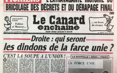 N° 3619 du Canard Enchaîné –  7 Mars 1990